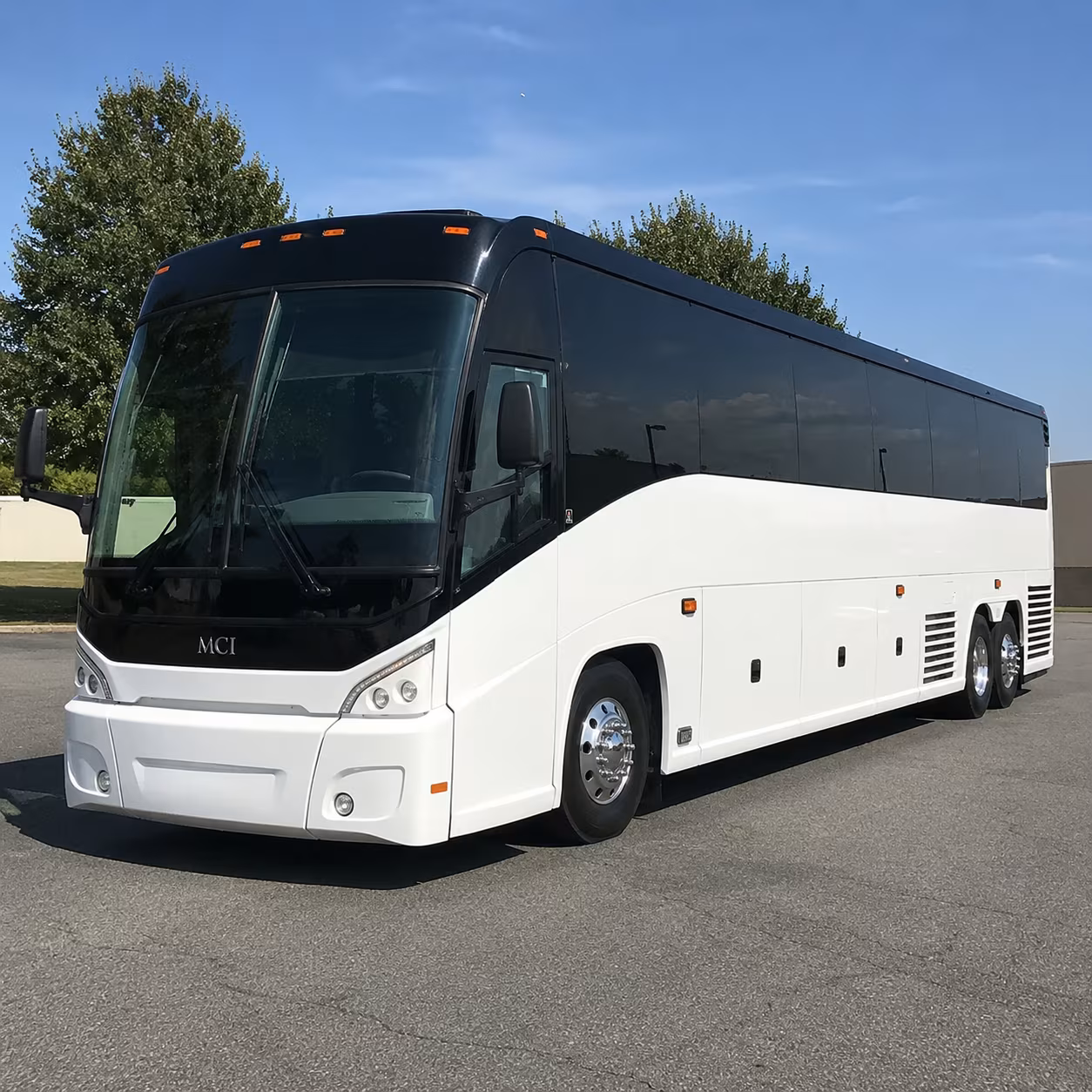 long distance charter buses for away games and out of town fan travel