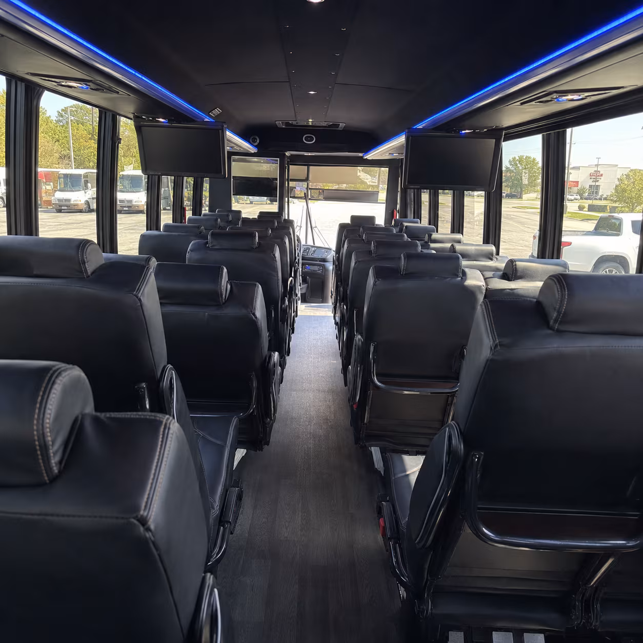 minibus rentals for south gate rehearsal dinners and day of transfers