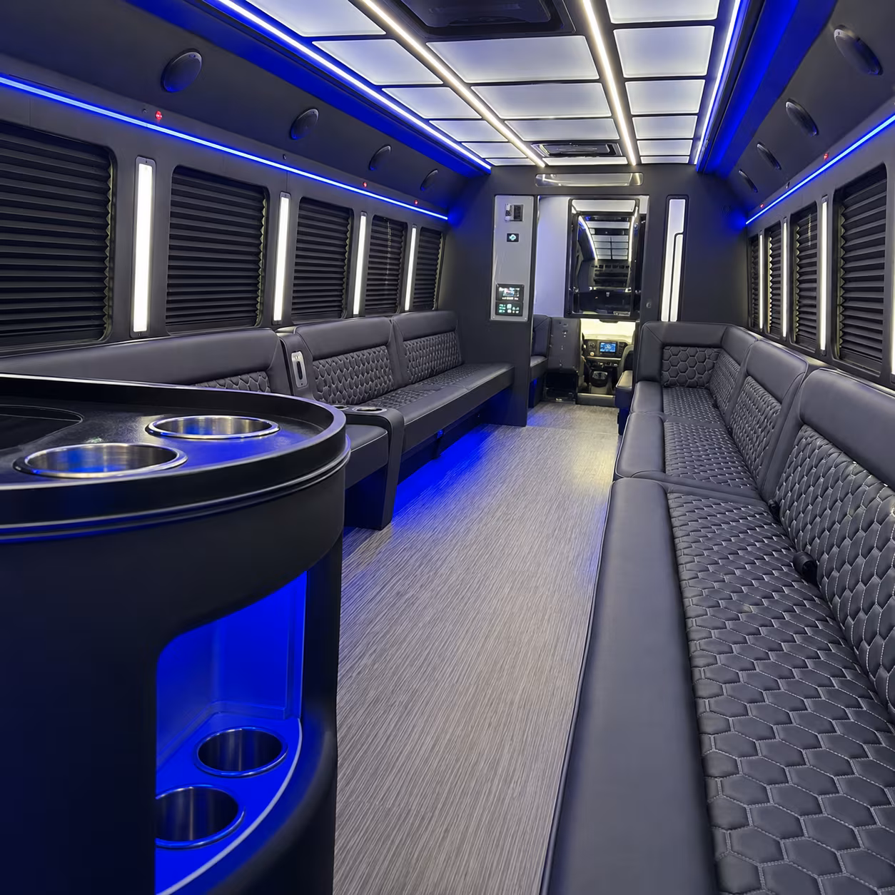 party bus rentals for south gate high school prom night