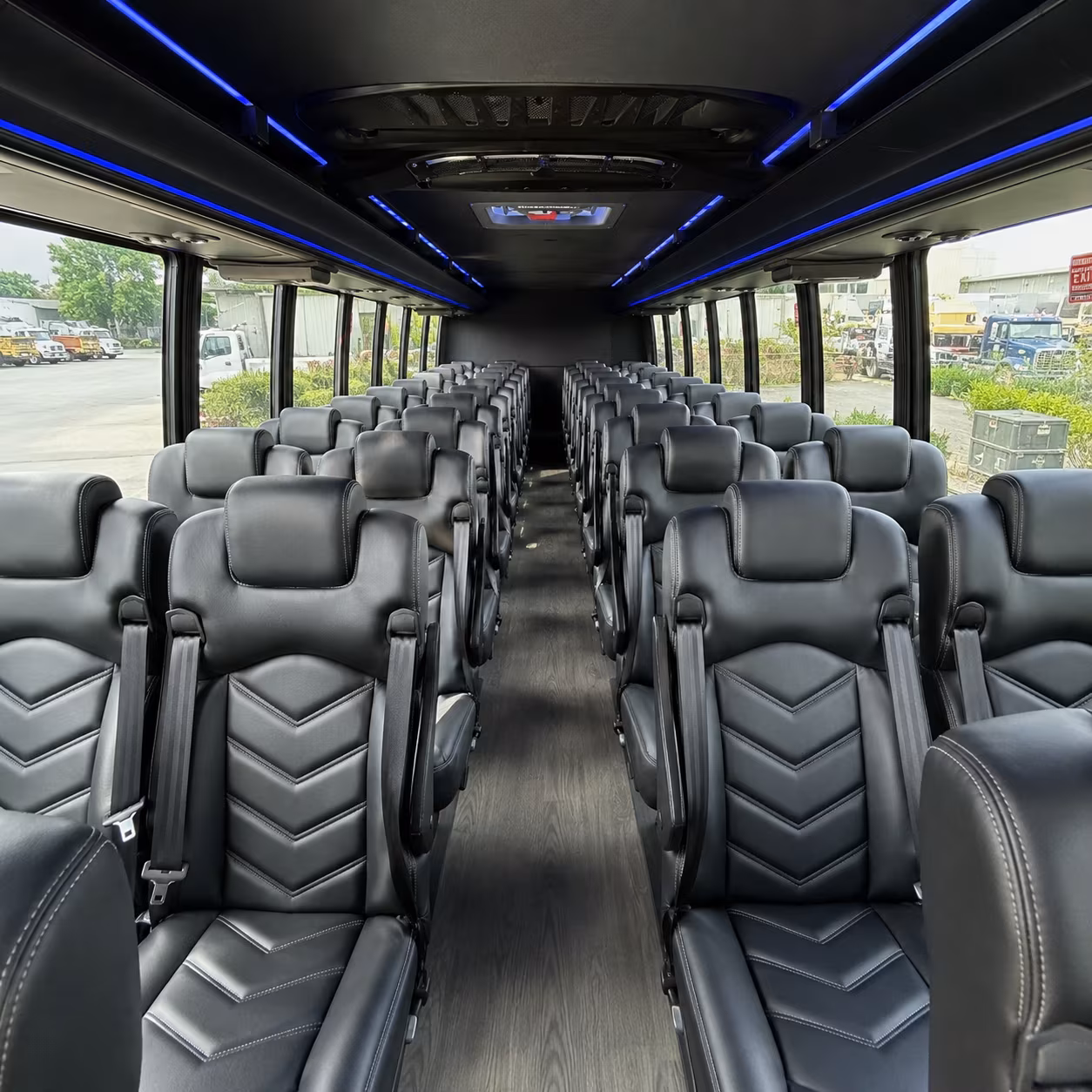 south gate bus rental service area