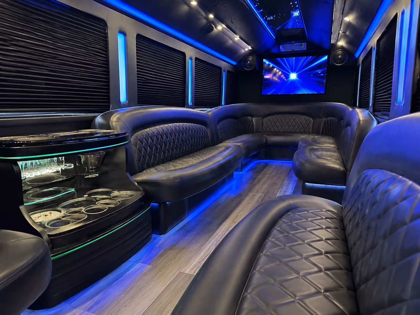 south gate concert party bus rental