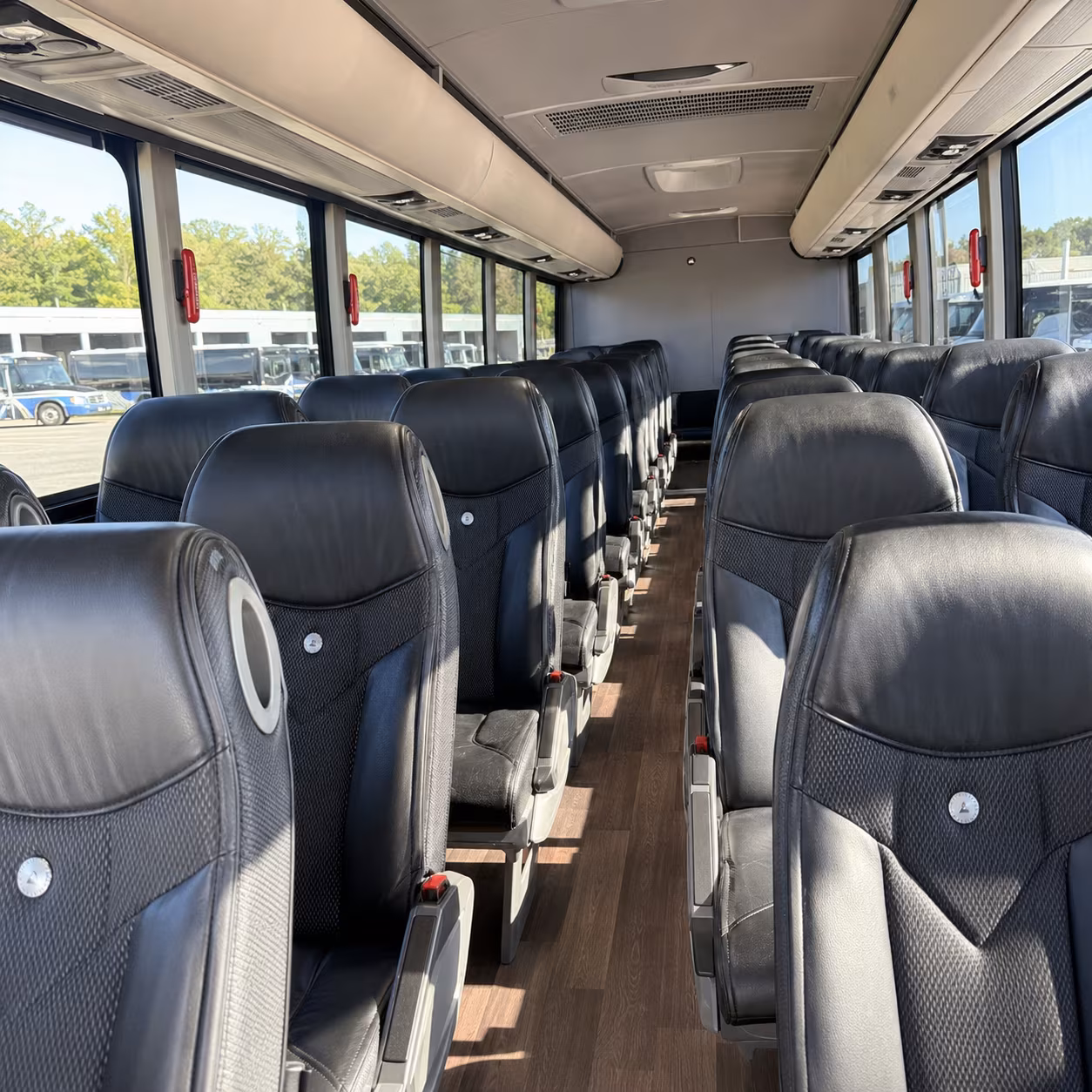 south gate government military charter bus rental