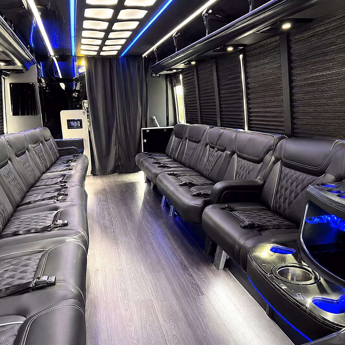 south gate holiday party bus rental