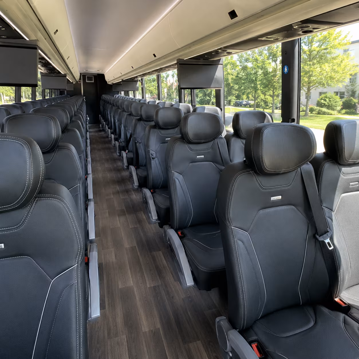 south gate port long beach charter bus rental