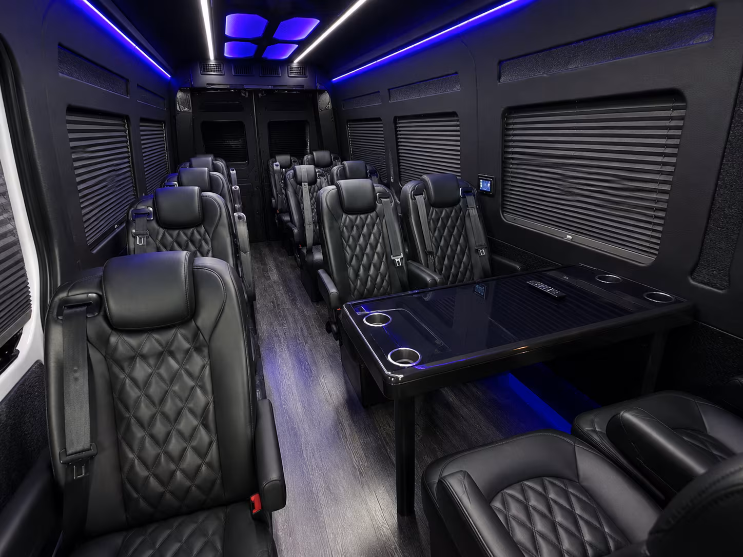 south gate sprinter van with driver inside