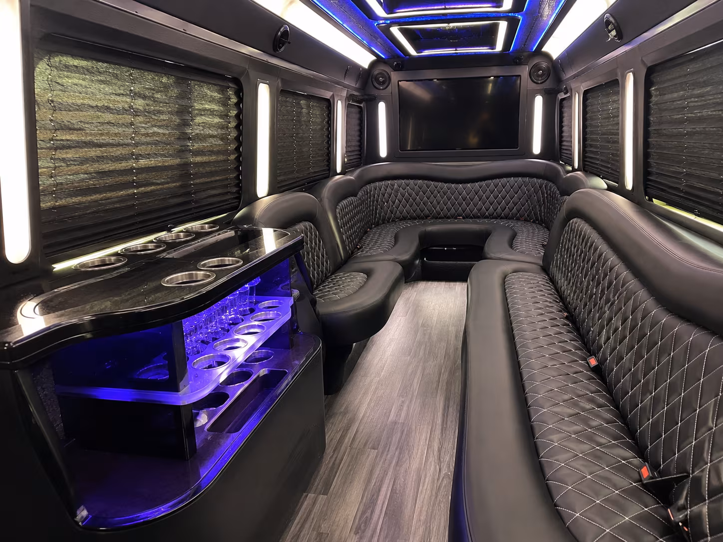 south gate wedding party bus rental
