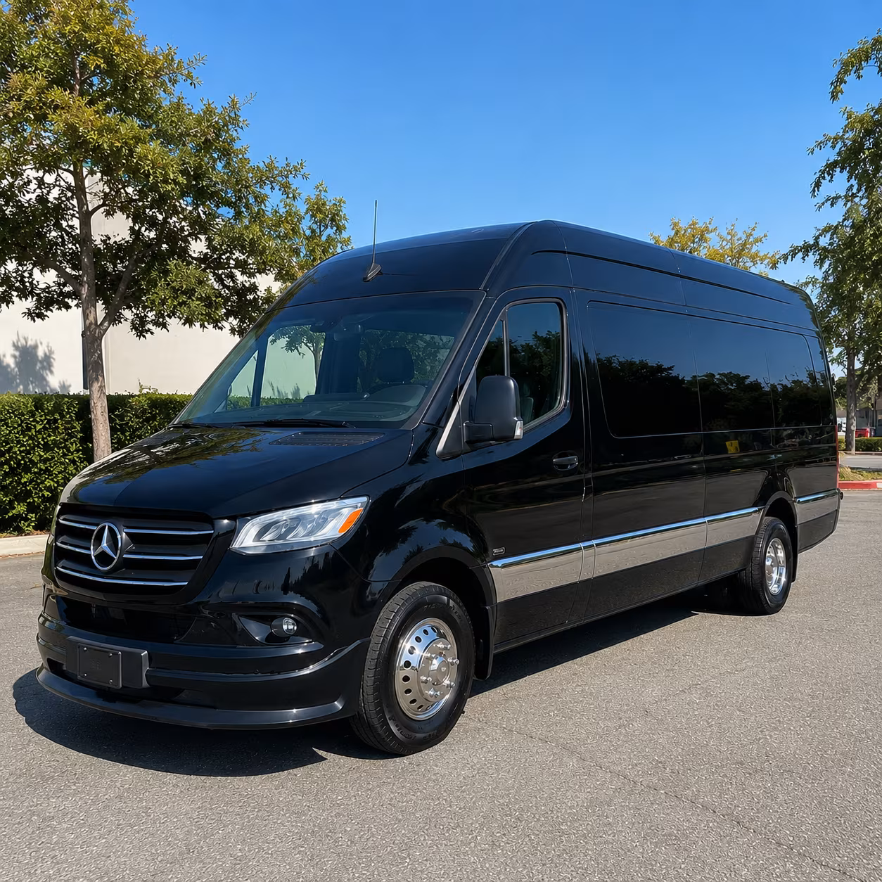 sprinter vans for small south gate prom groups